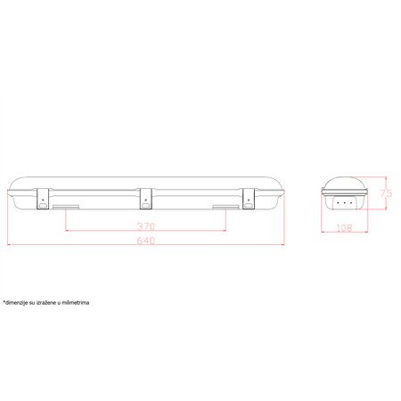 VODODIHT LED LG218A 22W 4000K