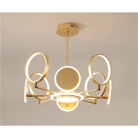 VESTA 369 LUSTER LED 76W 3000K MESING