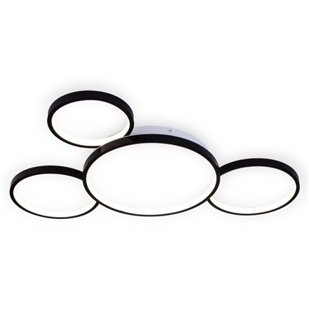 LED plafonska svetiljka sa jednim većim i tri manja prstena