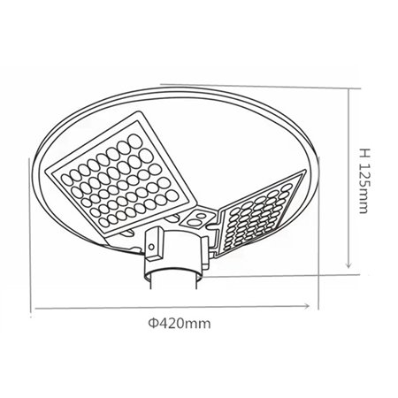 Solarna lampa sa senzorom
