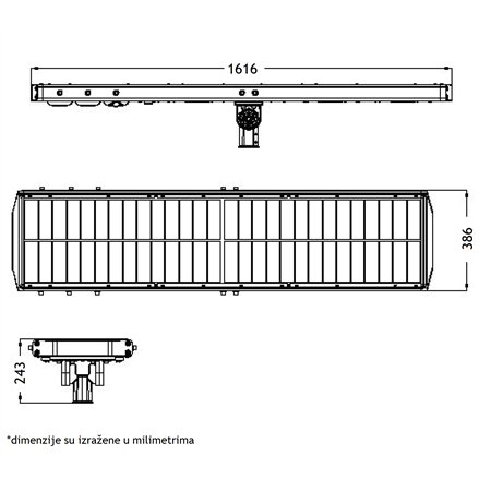 SOLARNA LED ULIČNA SVETILJKA LD-SSL-120W