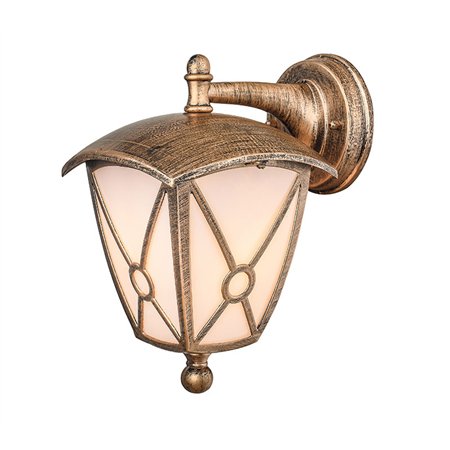 Fenjer klasičnog izgleda u boji starog zlata