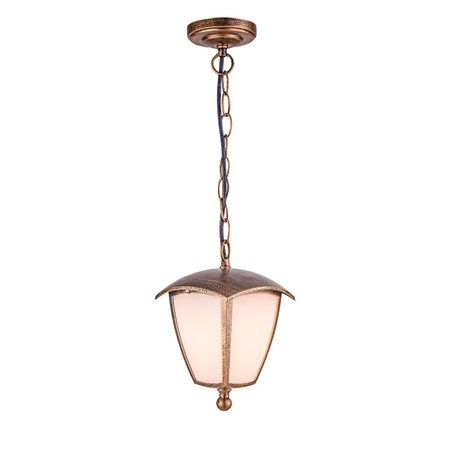 Plafonski fenjer rustičnog izgleda u boji starog zlata