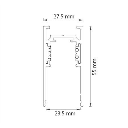 MAGNETIC 601 ŠINA 3 MET (601-3M)