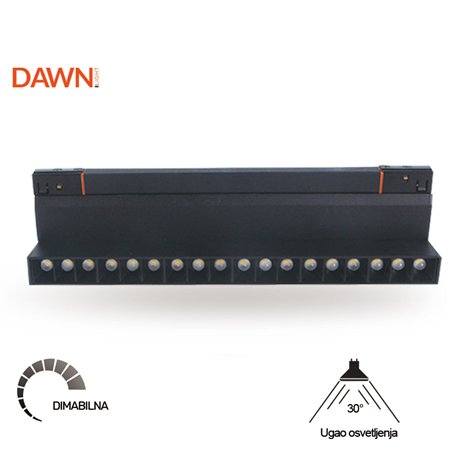 Magnetic šinska svetiljka snage 18W