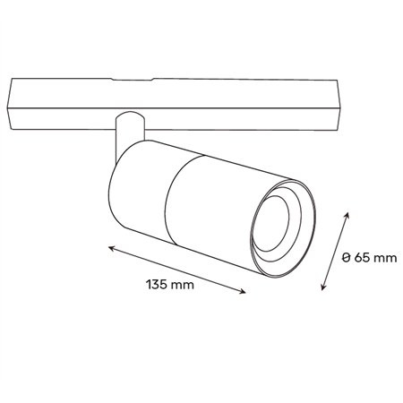Magnetic reflektor snage 15W