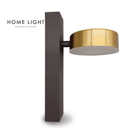 Moderna zidna LED svetiljka koja daje toplo belu boju svetla