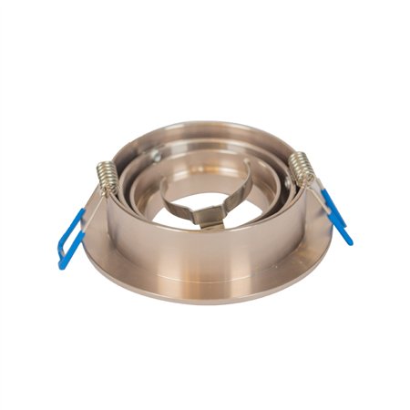 ROZETNA 208 1*GU10 NIKL BRUŠENA