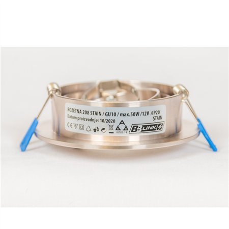 Rozetna u boji nikla.