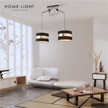 Luster sa dva viseća abažura.