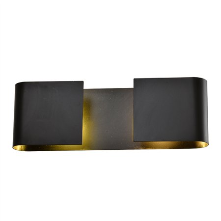 Zidna lampa modernog dizajna sa 2 sijalična grla tip G9.