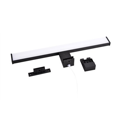 LED lampa u crnoj boji.