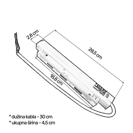 MAGNETIC LED NAPAJANJE 48V 150W