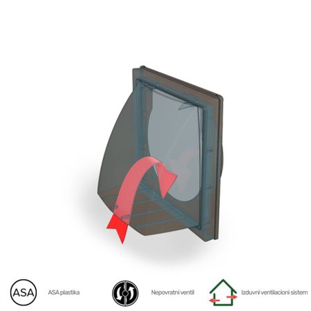ERA ŽALUZINA 1515K10FV SIVA