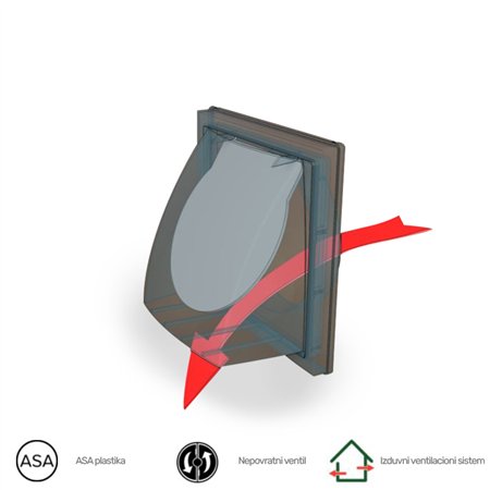 ERA ŽALUZINA 1515K12,5FV BELA