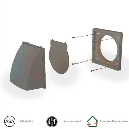 ERA ŽALUZINA 1919K15/16FV BELA