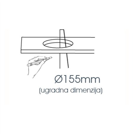 DAWN led panel snage 12W