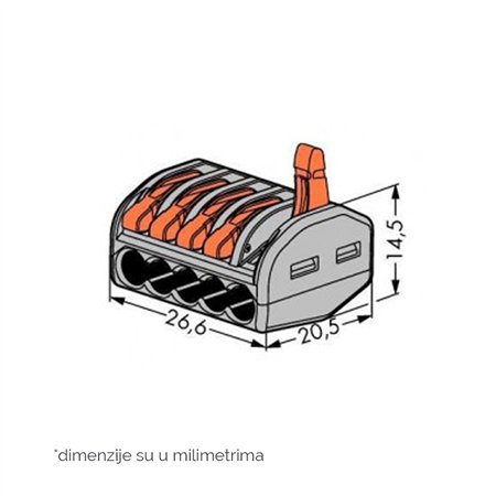 WAGO KLEMA CMK-415 (10 kom)