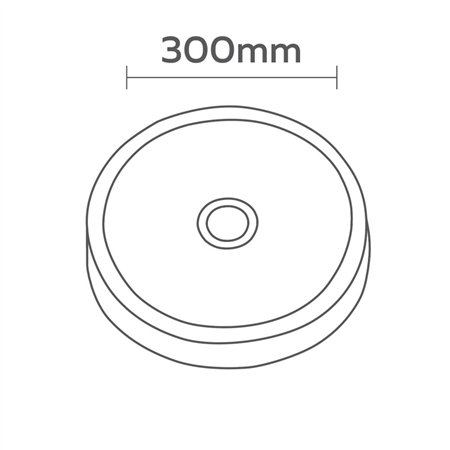 LED plafonjera sa senzorom pokreta