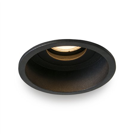 ROZETNA 713 CRNA 1*GU10