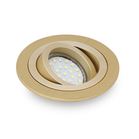 ROZETNA 208 1*GU10 ZLATNO BRUŠENA