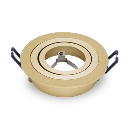 ROZETNA 208 1*GU10 ZLATNO BRUŠENA