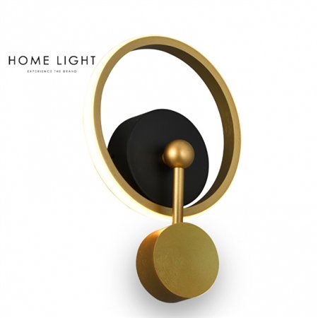 LED zidna lampa sa okruglim svetlećim delom.