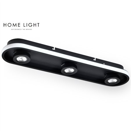 LED plafonjera sa 3 rotirajuća spot reflektora.