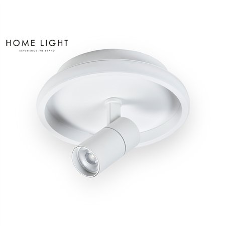 Plafonska LED svetiljka sa spot reflektorom.