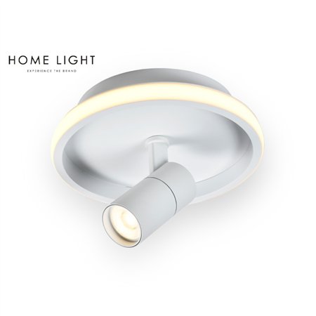 Plafonska LED svetiljka sa spot reflektorom.