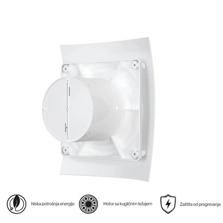 Ventilator BREEZE 4C modernog dizajna namenjen za kućnu upotrebu