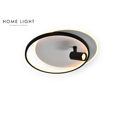 LED plafonjera sa jednim spot reflektorom.