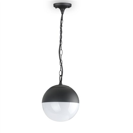 Visilica za spoljnu upotrebu u kombinaciji crne i bele boje.