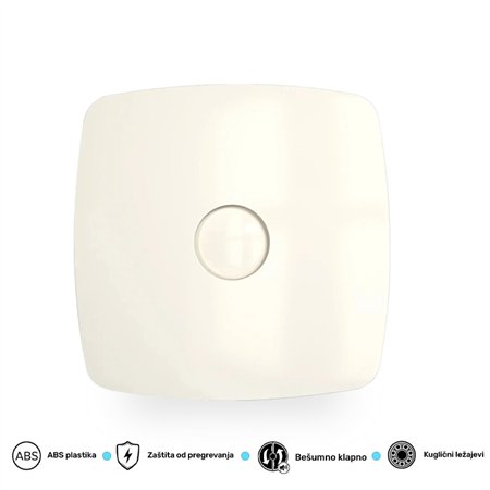 Ventilator za kućnu upotrebu sa ugrađenim nepovratnim ventilom