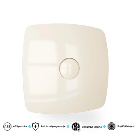 Ventilator za kućnu upotrebu sa ugrađenim nepovratnim ventilom