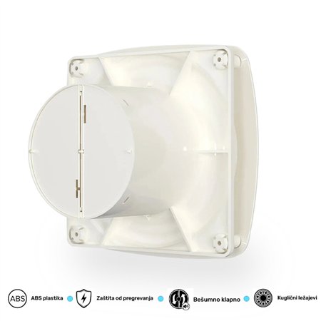 ERA VENTILATOR F100 RIO 4C IVORY