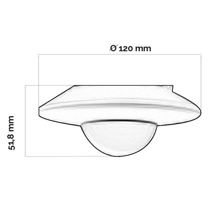Senzor pokreta - infracrveni /  infrared (IR)