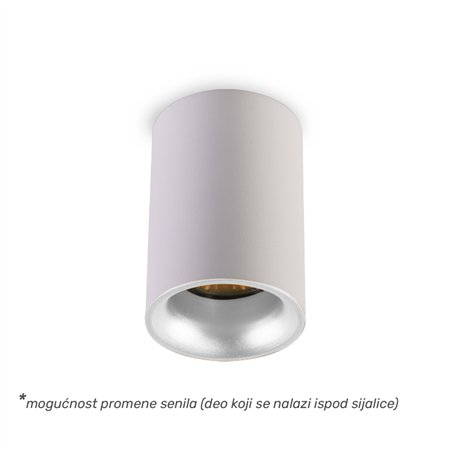 mogućnost promene boje senila.