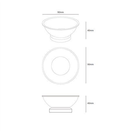 Senilo za plafonsku svetiljku.