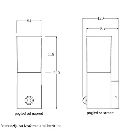 crne boje u IP65 zaštiti.