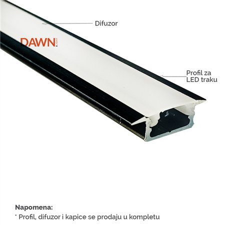 LED profil ALP001