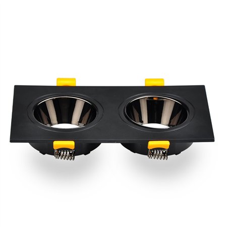 Rozetna crne boje sa crnim senilom