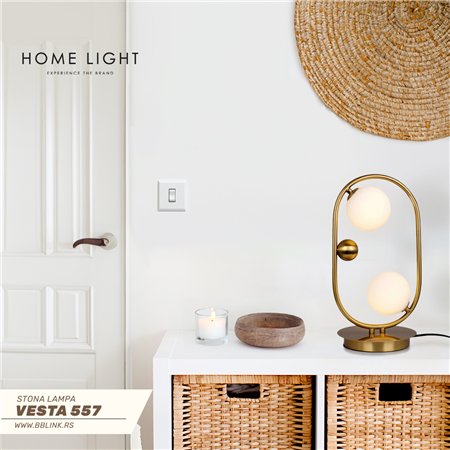 VESTA 557 STONA LAMPA 2*G9 MESING