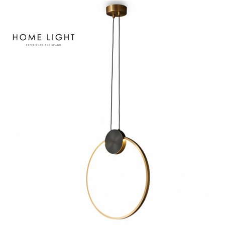 VESTA 563 VISILICA 25W 3000K CRNA/MESING