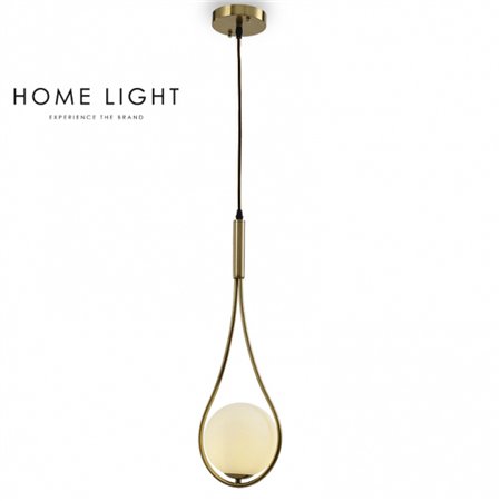 Visilica VESTA 574 u boji mesinga (staro zlato) sa jednim sijaličnim mestom za sijalicu G9.