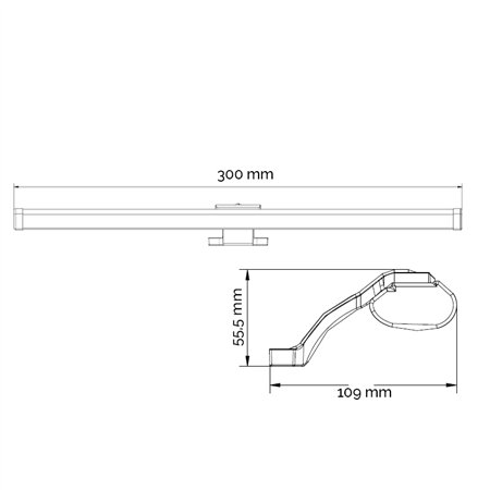 LED zidna kupatilska lampa
