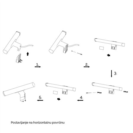 Led lampa za kupatilo