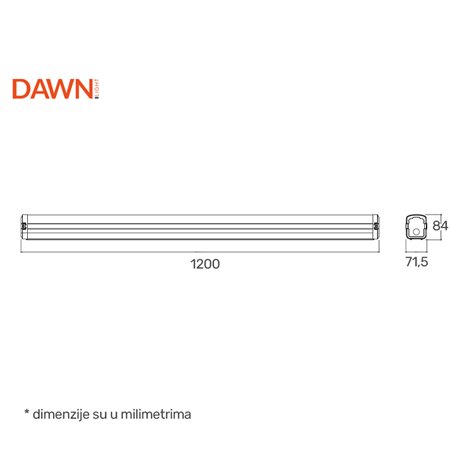 VODODIHT LED 136A PRO 36W 4000K 4680lm 110° IP65