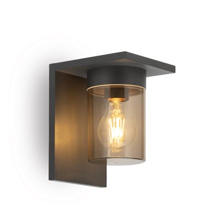 SVETILJKA JM-065 ZIDNA 1*E27 IP54 ANTRACIT