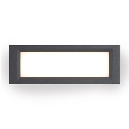 LED SVETILJKA JM-073 ZIDNA 6.5W 3000K IP65 ANTRACIT